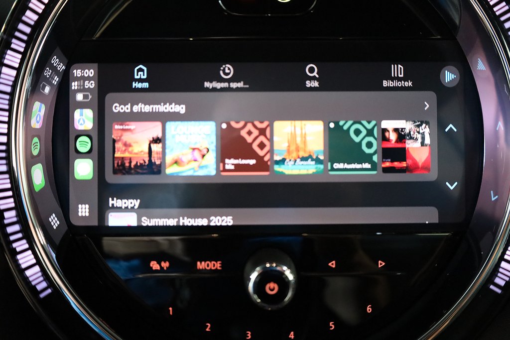 MINI Cooper Convertible 136hk Aut Kamera Leasbar Carplay 2023
