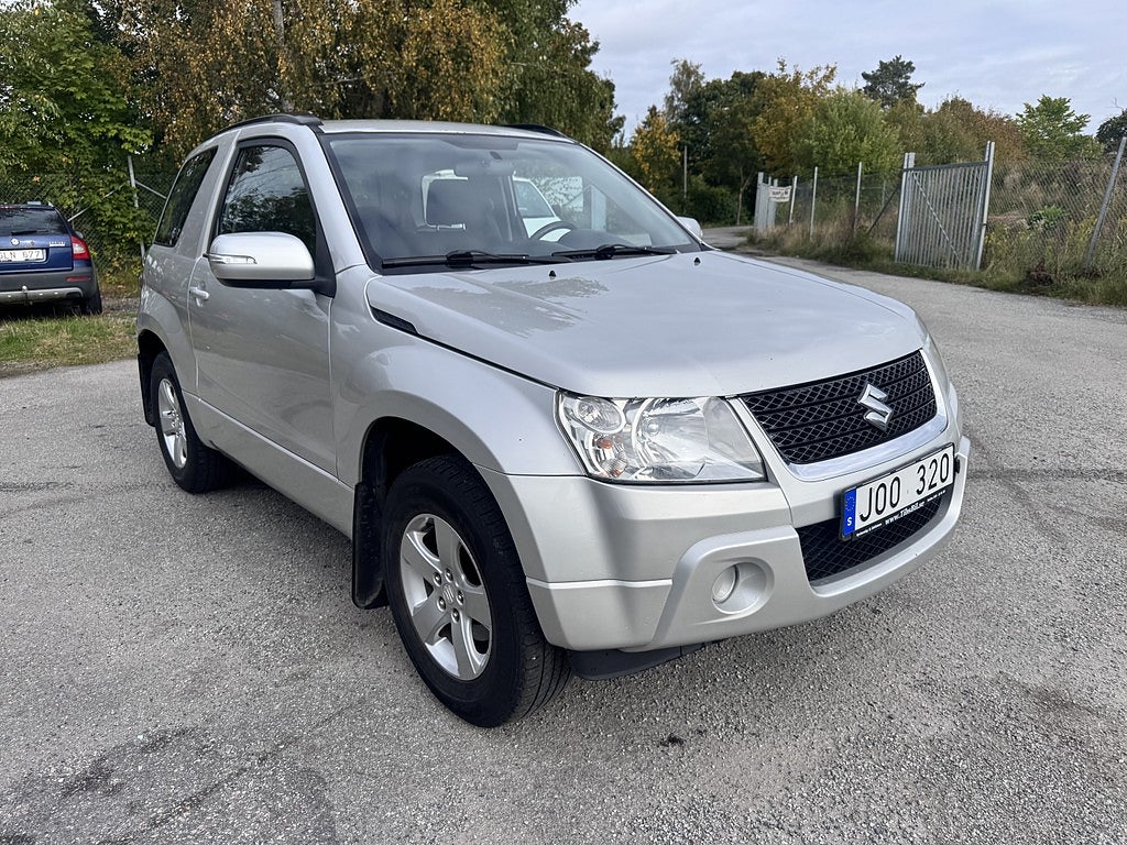Suzuki Grand Vitara 3-dörrar 1.6 DOHC 16V VVT 4WD Euro 5