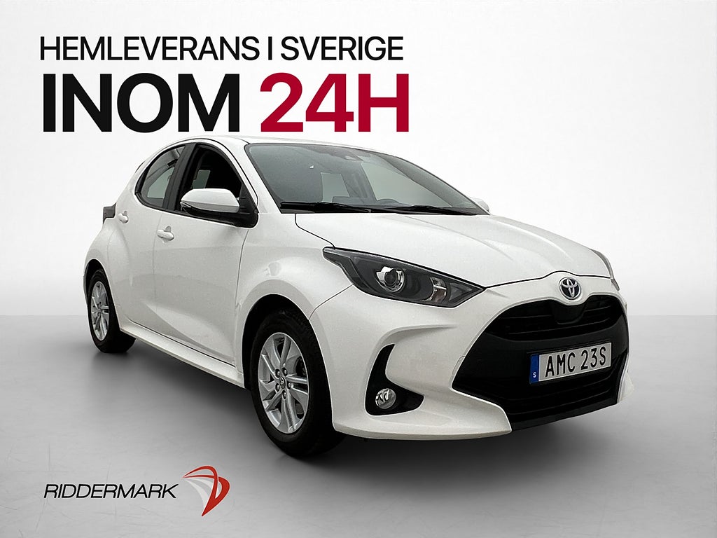 Toyota Yaris Hybrid 116hk Active M&K-Värmare Kamera