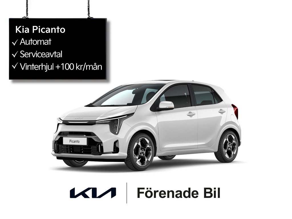 Kia Picanto Picanto 1,0 MPi AMT Automat I Privatleasing