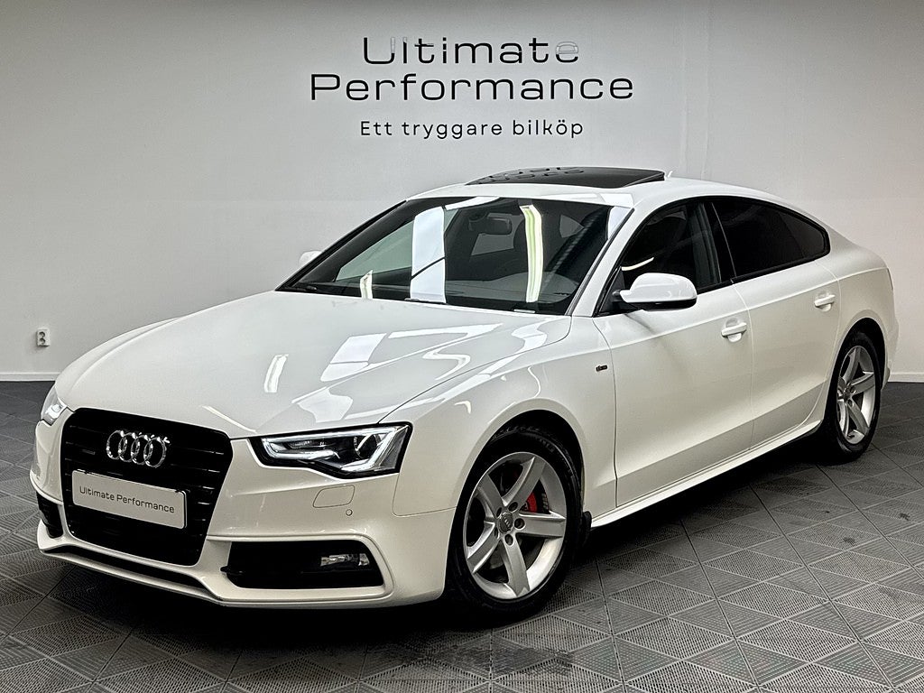 Audi A5 Sportback 2.0 TFSI Quattro Taklucka B&O S-Line 225HK