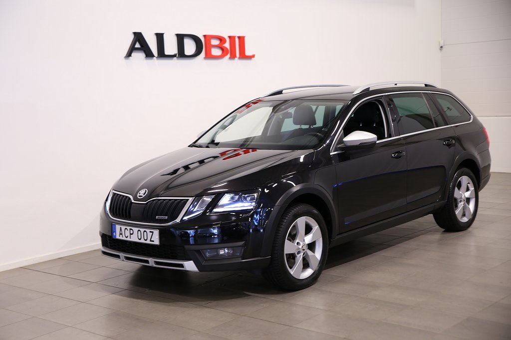 Skoda Octavia Scout TDI 184hk 4x4 Adventure Edition Aut / Teknikpkt /Drag /Vär