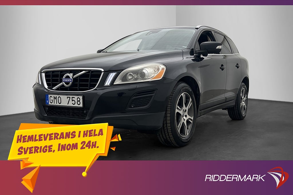 Volvo XC60 D5 AWD Summum Pano Värmare Kamera Skinn BLIS