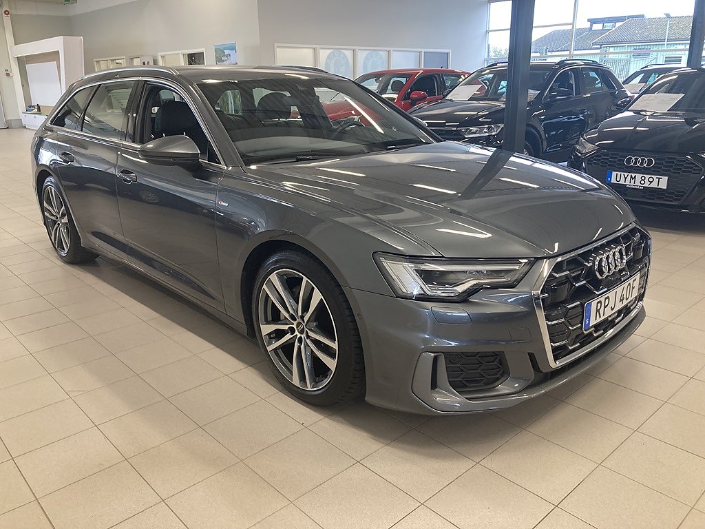 Audi A6 Avant 40TDI 204HK Q S-Line Nav Drag Värmare