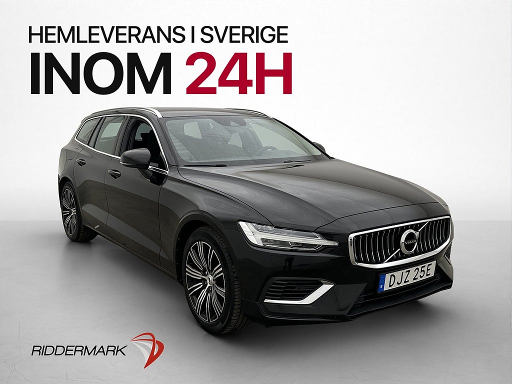 Volvo V60 Recharge T6 AWD Inscription Värmare VOC Drag Kamer