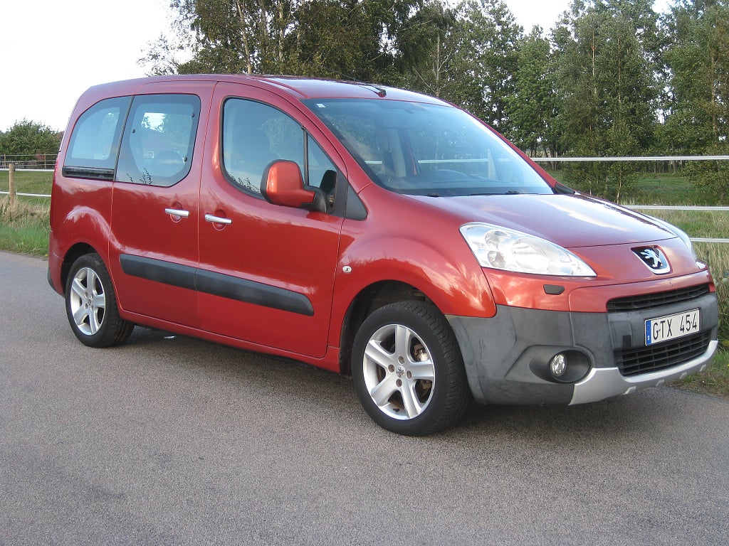 Peugeot Partner Tepee 1.6 HDi Euro 4 nyserv. med kamrem nybes