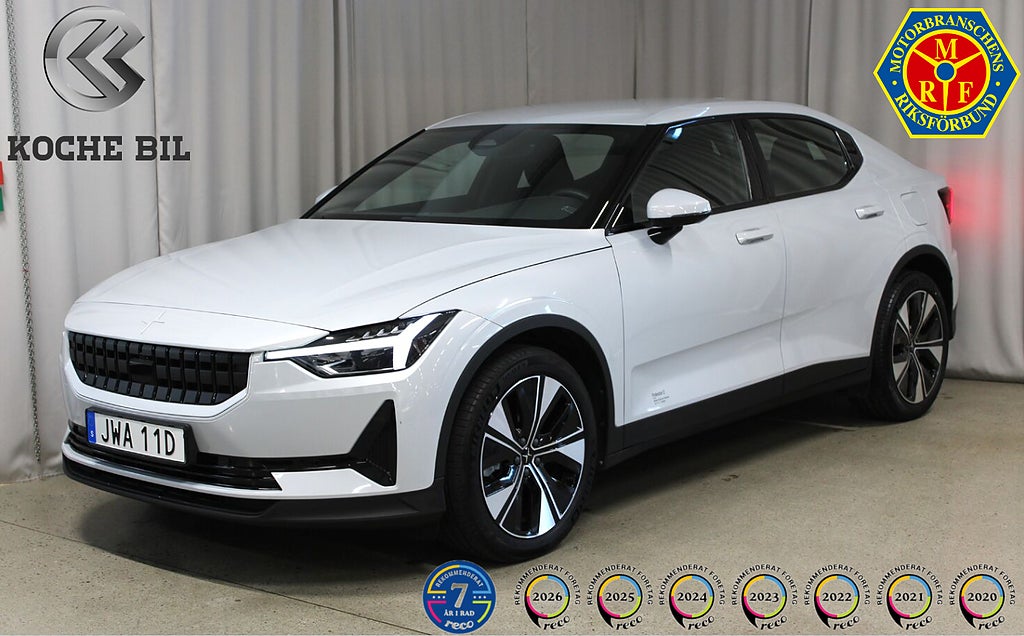 Polestar 2 Standard Range Single Motor 69kWh, Batteritest, S&V-hju