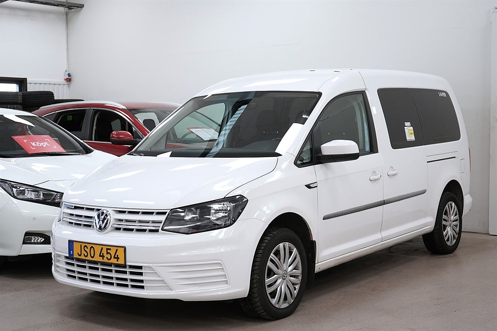 Volkswagen Caddy MAXI LIFE 7-SITS TAXI 1.4TGI DRAG MOMS