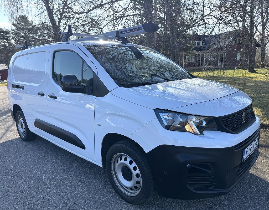 Peugeot Partner 102 HDI Långt Skåp L2 Verkstadsinredning