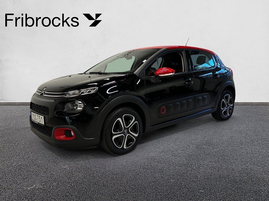 Citroën C3 1.2 VTI 83hk Farthållare/Kamrem bytt/V-hjul/360kr skatt