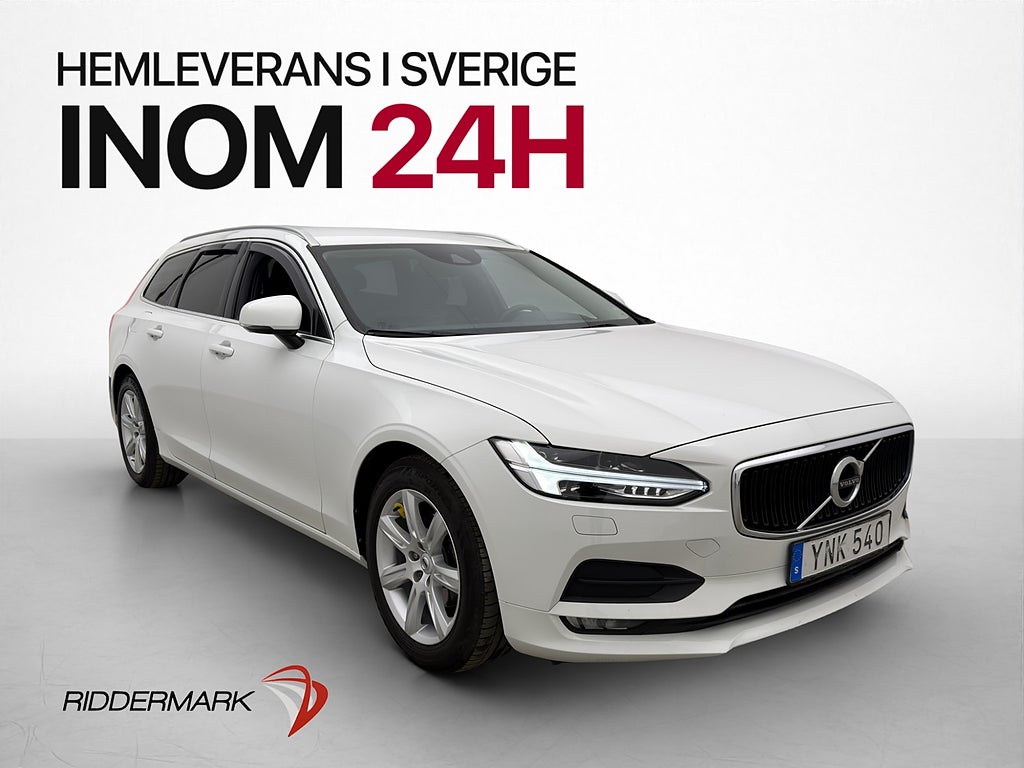 Volvo V90 D3 150hk Momentum VOC Värmare P-Sensorer CarPlay