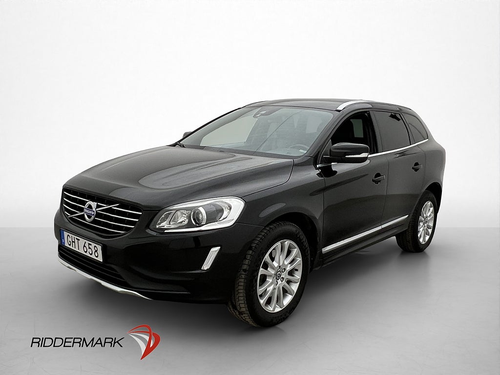 Volvo XC60 D4 181hk Summum VOC Värmare Drag Skinn 0,45l/mil