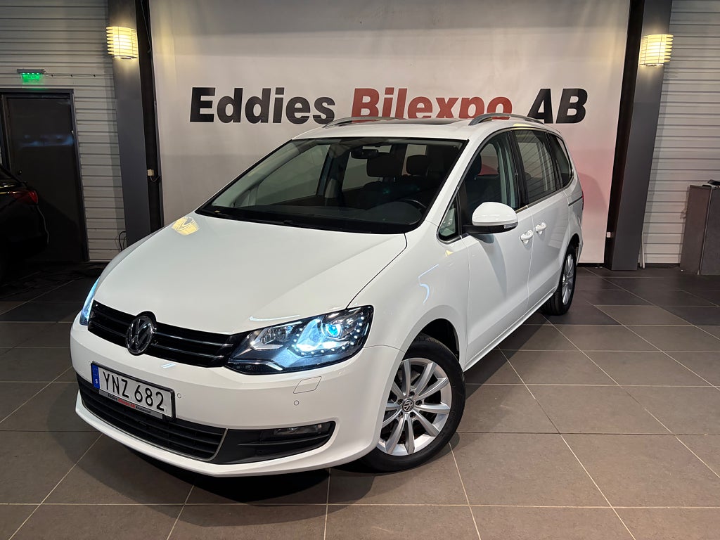 Volkswagen Sharan 2.0 TDI 7 Sits Panorama Drag DPF SCR 150HK