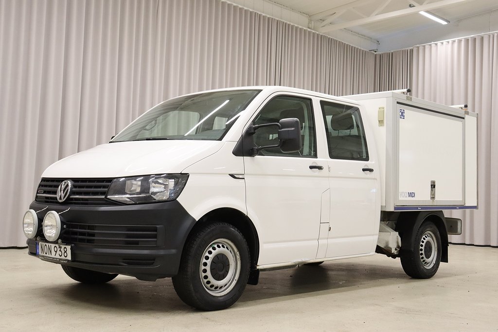 Volkswagen Transporter TDI 4M Dubbelhytt Kåpa Inverter Moms