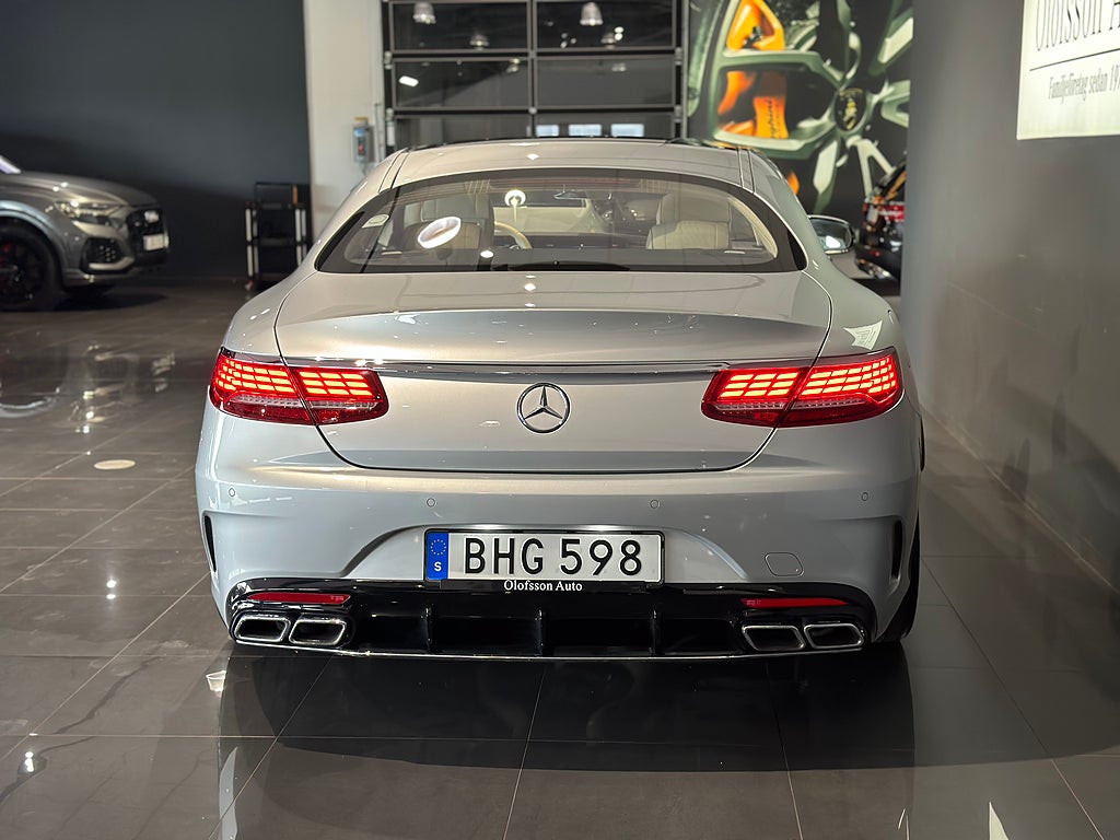 Mercedes-Benz S 63 AMG 4MATIC+ Coupé 612hk Faclift - bild 5