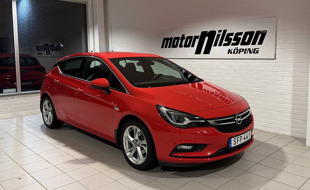 Opel Astra 1.4T 125Hk Dynamic 1 ägare Årsskatt 734:- M-värma