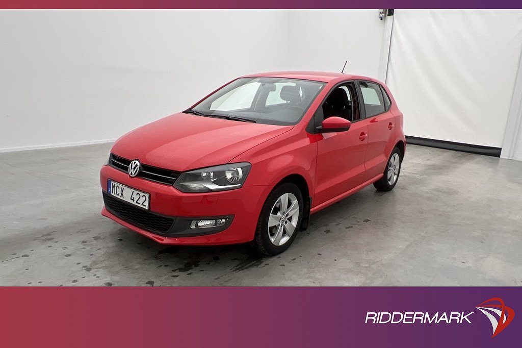 Volkswagen Polo 1.4 86hk Dragkrok Låg-Skatt 0.58L/Mil