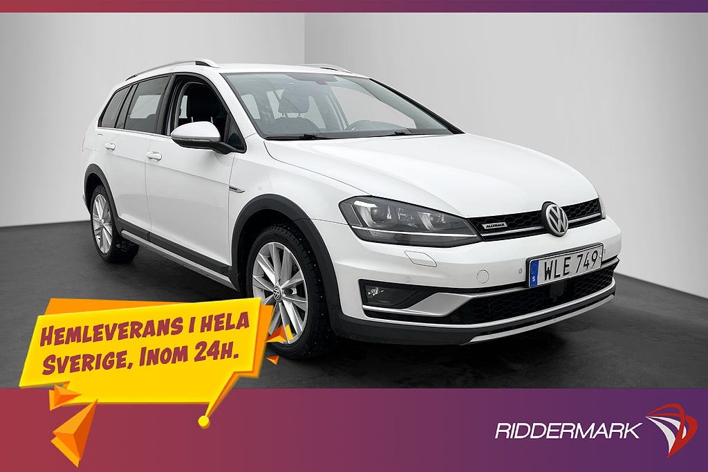 Volkswagen Golf Alltrack 4M 2.0 TDI Kamera Värmare Drag