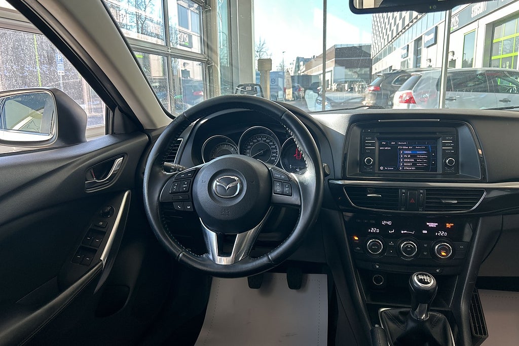 Mazda 6 Wagon 2.2 SKYACTIV-D Euro 6 Mok/Gps/Drag Nyservad