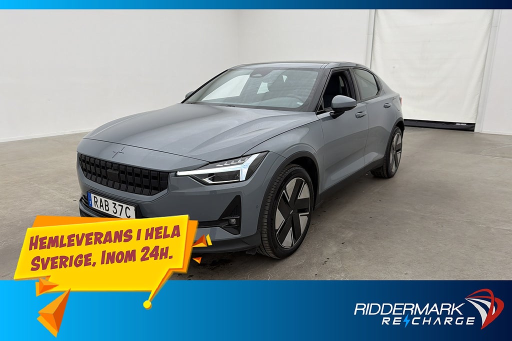 Polestar 2 Long Range Single Motor Plus Pano H/K 360° MOMS