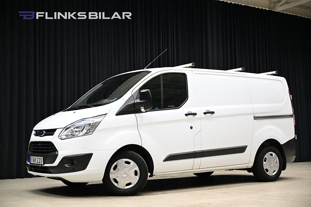Ford Transit Custom 2.2 TDCi 125HK Inredd|Dubbeldörr|EnÄgare|Leasbar