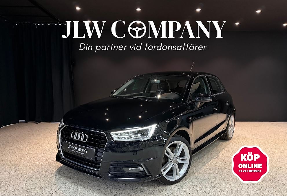 Audi A1 Sportback 1.4 I 125 hk  I S-line I  Bluetooth