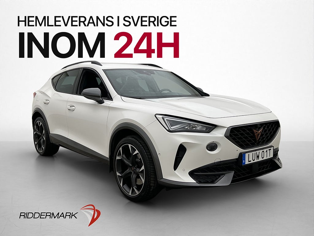 Cupra Formentor VZ e-Hybrid 245hk Cockpit 360° Navi Dragkrok