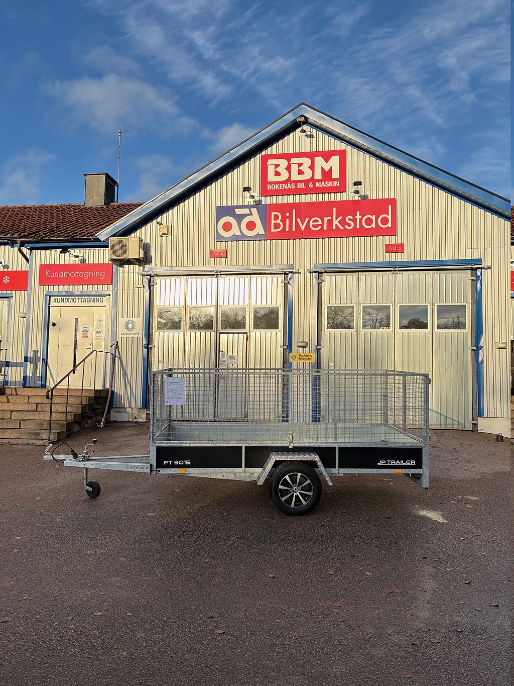 Övriga JP TRAILER  FT 3015 GALLER OBROMSAD Fr: 479kr/Månad