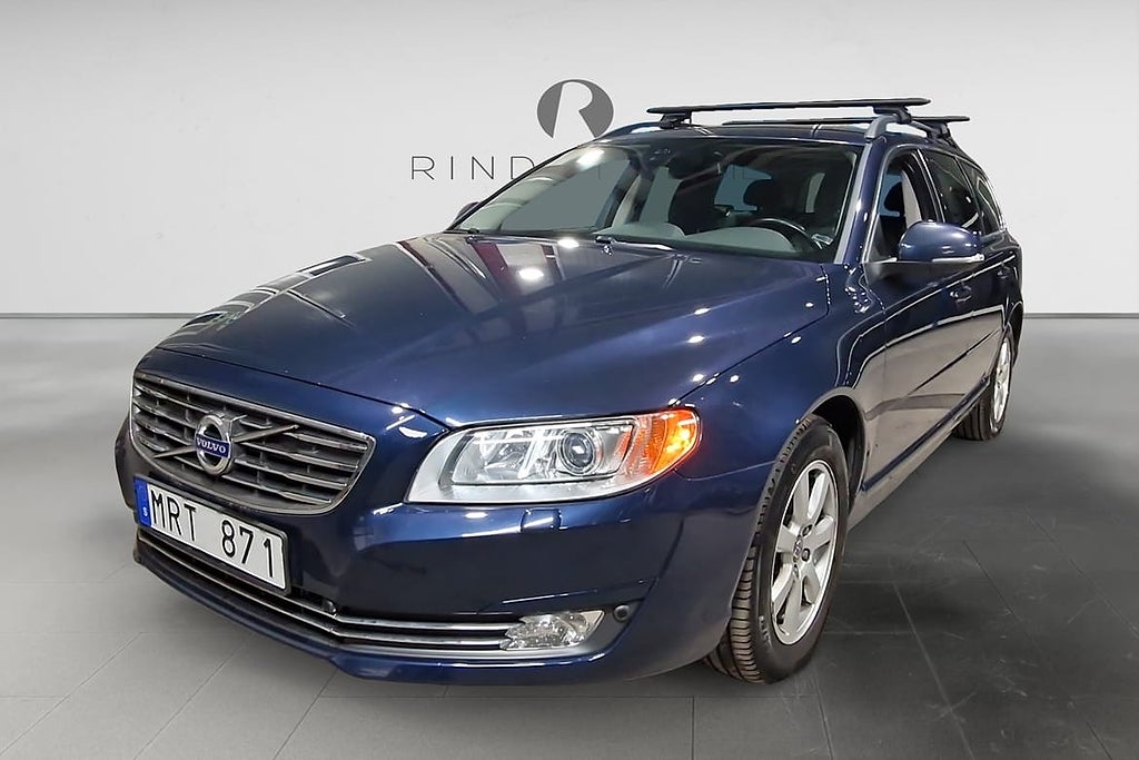 Volvo V70 D4 163 HK AUT MOMENTUM 1ÄGARE DRAG NAV D-VÄRM 1...