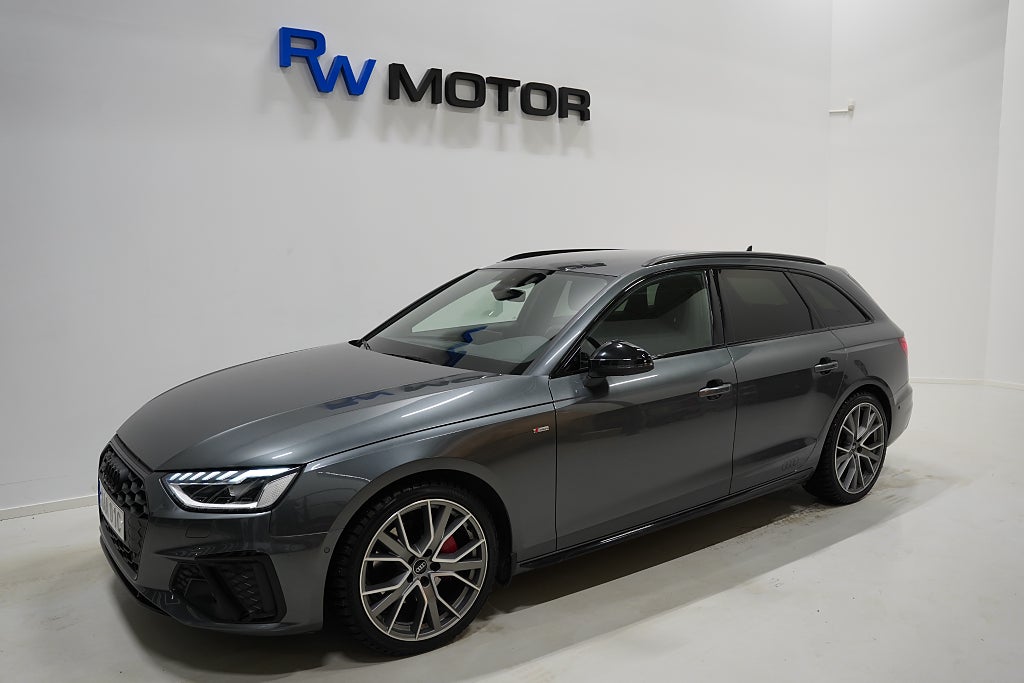 Audi A4 Avant 40 TDI 204hk S-line B&O Drag 360° D-värm Matrix