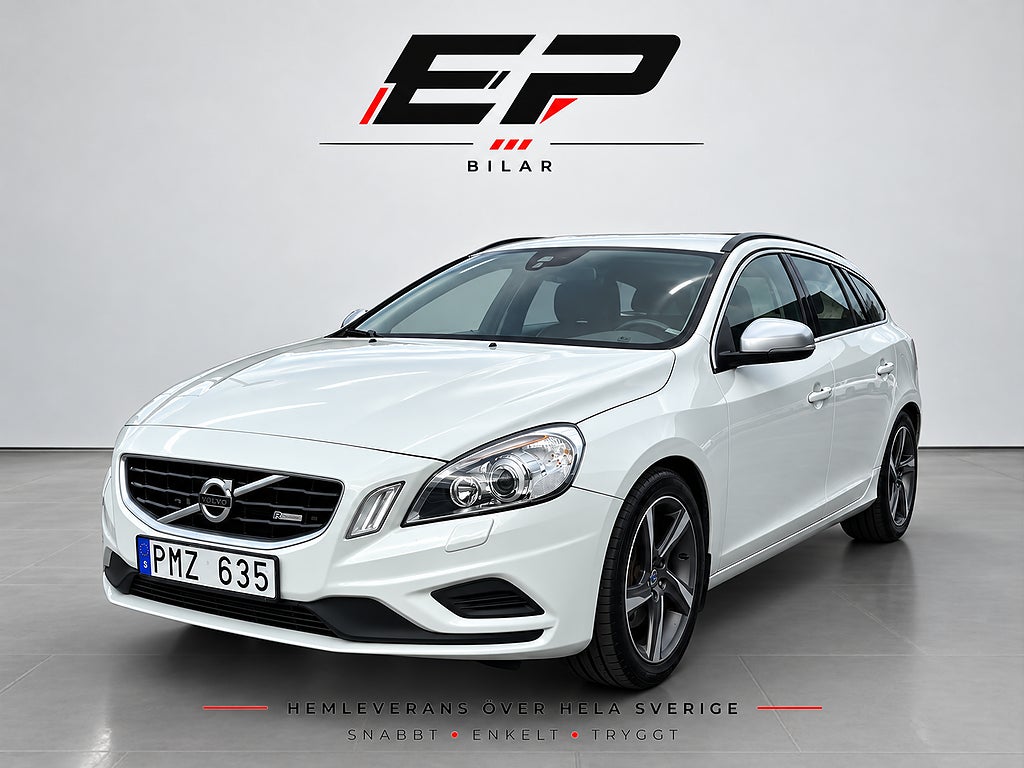 Volvo V60 D5 Polestar Optimisation|AWD|R-Design|215hk|Drag|Servad