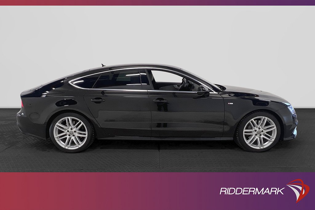 Audi A7 Sportback Q 252hk S-Line Kamera Skinn Drag