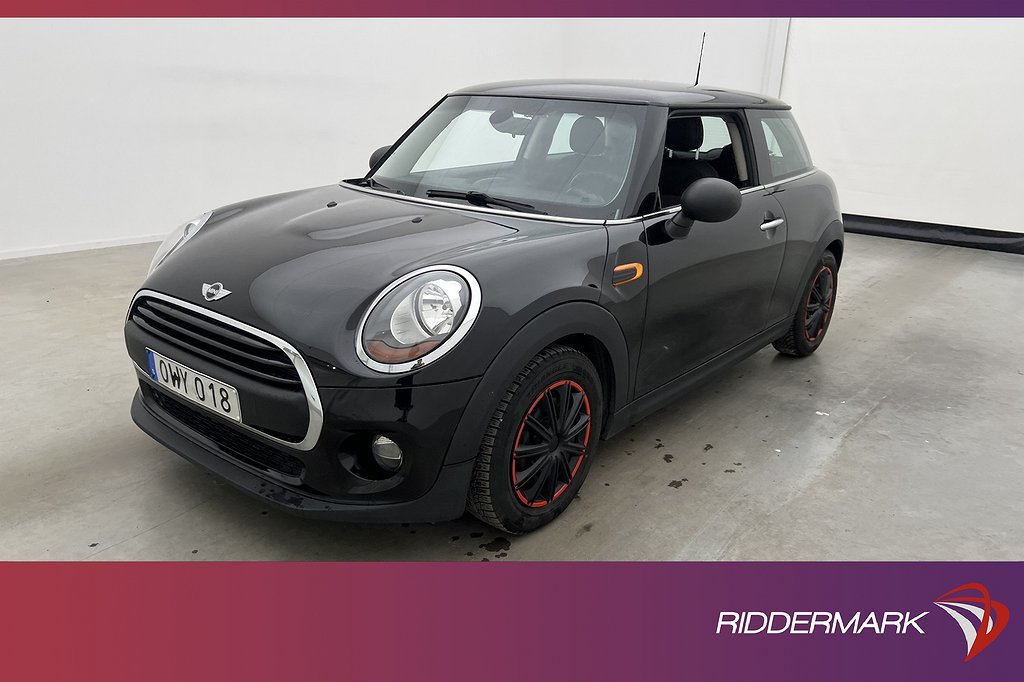 MINI One 3-dörrar 102hk Pepper 0.48L/Mil Låg-Skatt