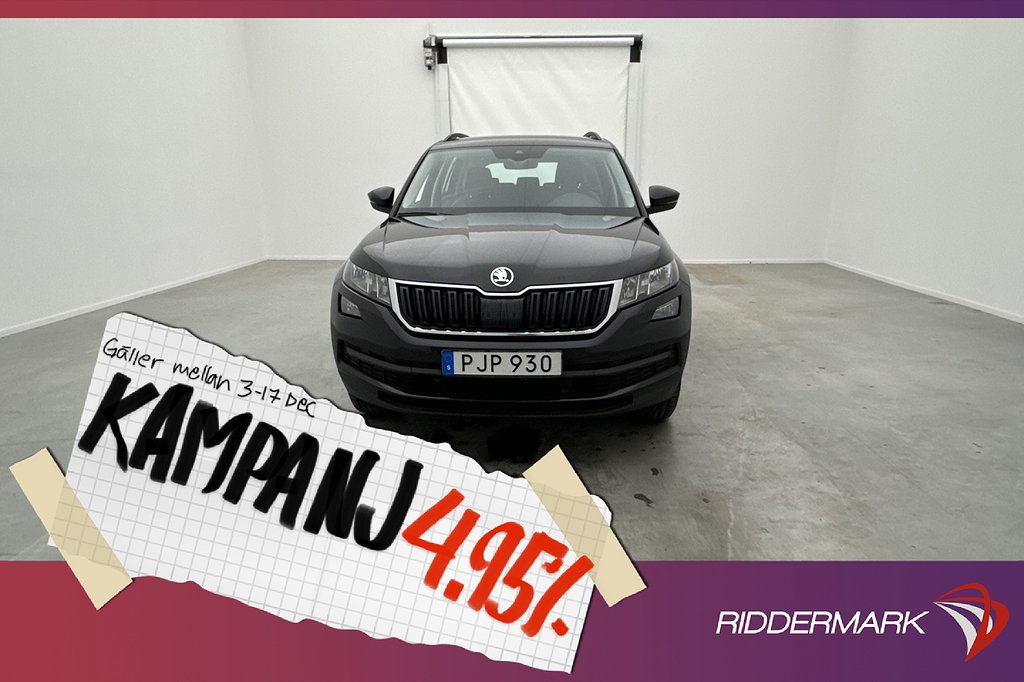 Skoda Kodiaq TDI 4x4 190hk Business 7-Sits Kamer 4,95% Ränta