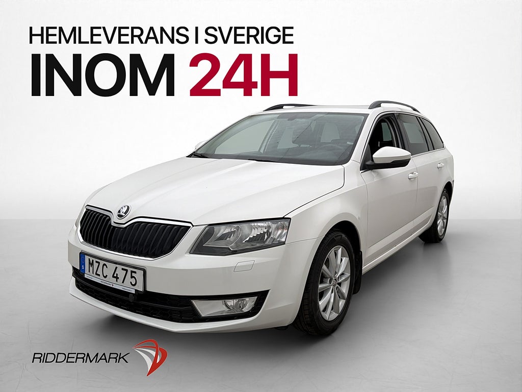 Skoda Octavia Kombi 1.4 TSI 140hk Ambition Dragkrok Värmare