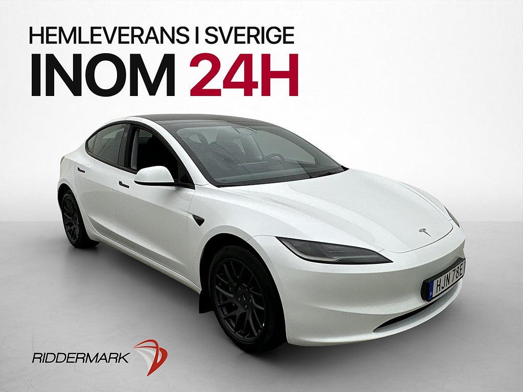 Tesla Model 3 Long Range AWD MOMS Highland HW4 Värmepump