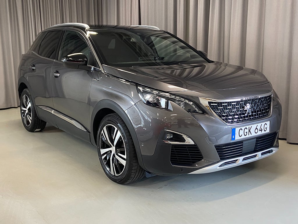 Peugeot 3008 1.5 BlueHDi 130hk GT-Line Backkamera Apple Car