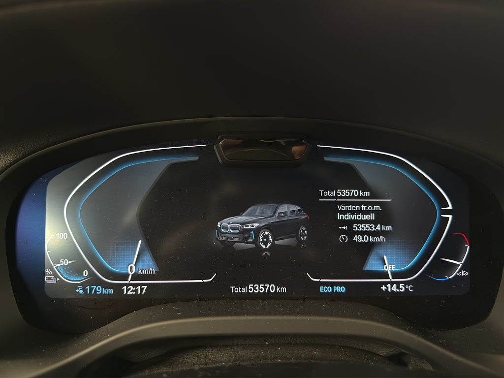 BMW iX3 M Sport Glastak Cockpit Läder Drag - bild 13