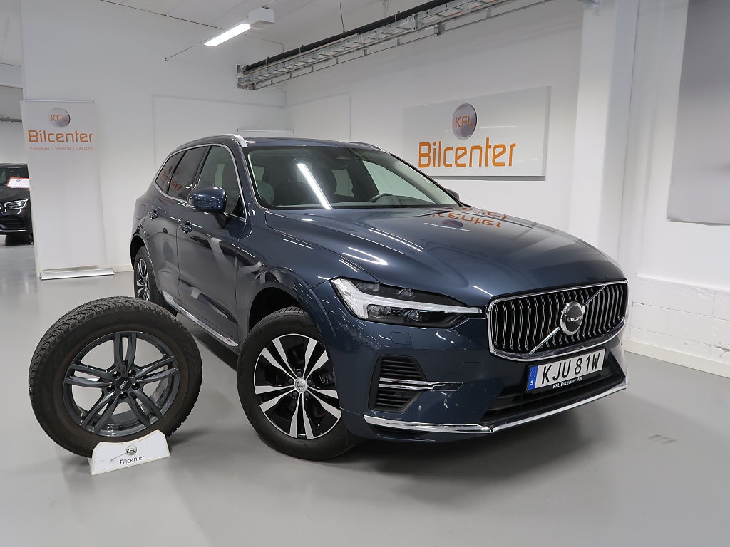 Volvo XC60 Recharge T6 AWD V-Däck ingår Skinn-Drag-Kamera-Pano-Nav