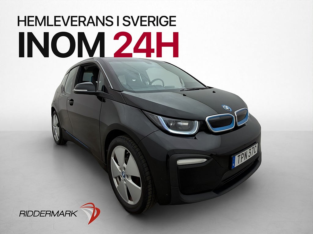 BMW i3 120 Ah Advanced 170hk Värmepump Navi 360:- skatt