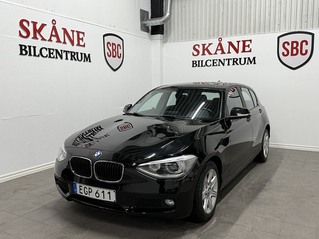 BMW 116 i 5-dörrars Steptronic /Lågmil/Automat