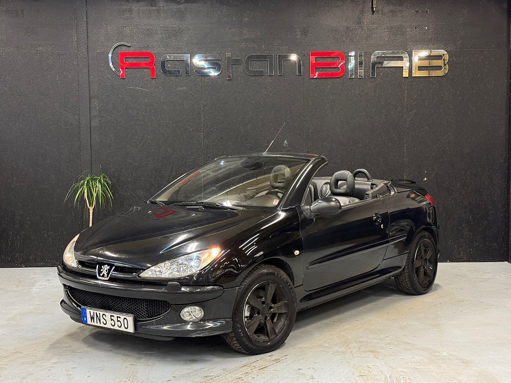 Peugeot 206 CC 1.6 Ny kamrem & service Skinn