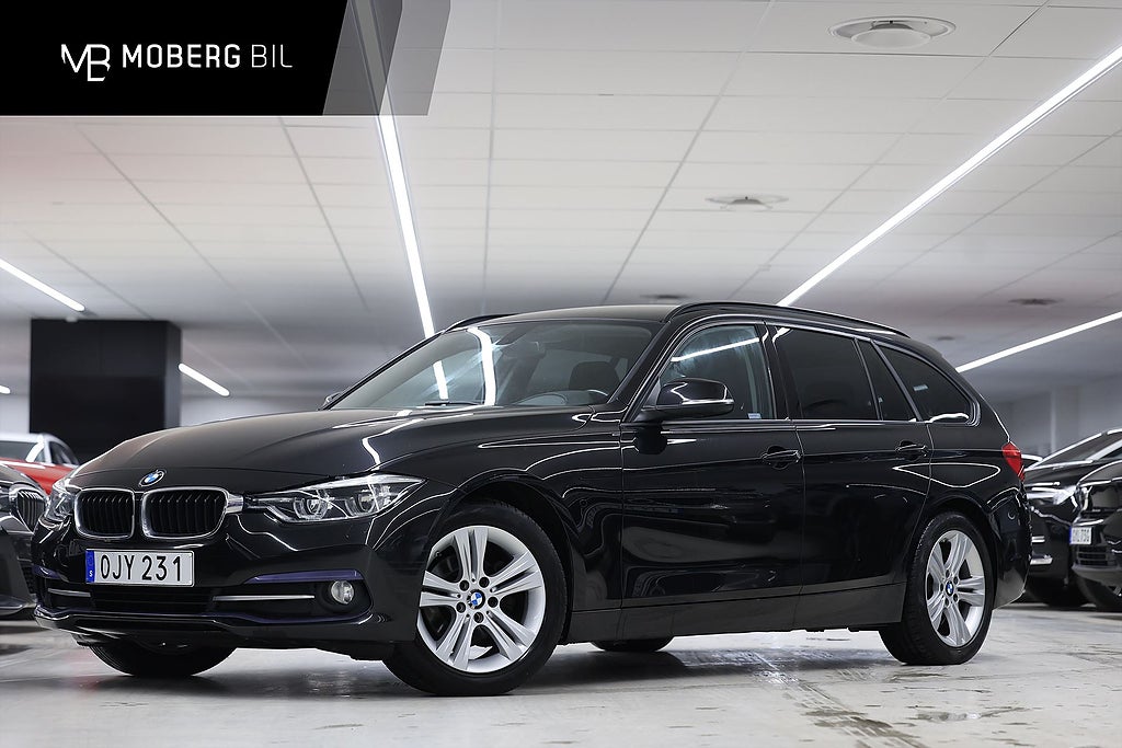 BMW 318 3-serie d Touring 150hk Sport Line Drag Navi Hifi