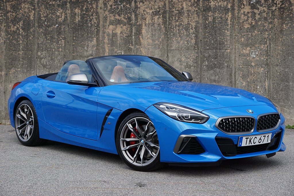 BMW Z4 M40i 340hk M Sport|Misano Blue|Låga Mil|H&K|HuD|