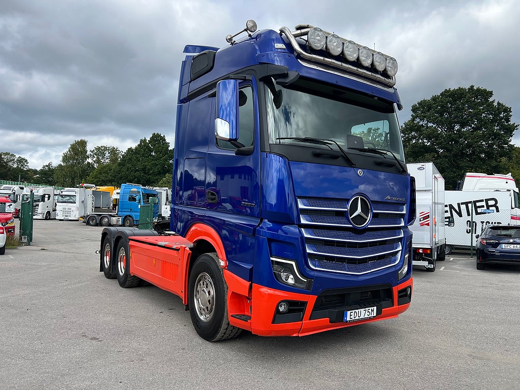 Mercedes-Benz Actros 3353 LS 6x4 Dragbil, Hydraulik, Euro 6
