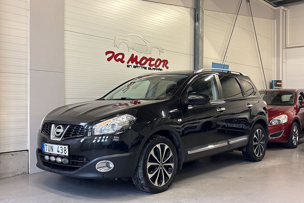 Nissan Qashqai+2 2.0 dCi 4x4 /7 Sits/Drag/Kamera/Värmare/Pano/