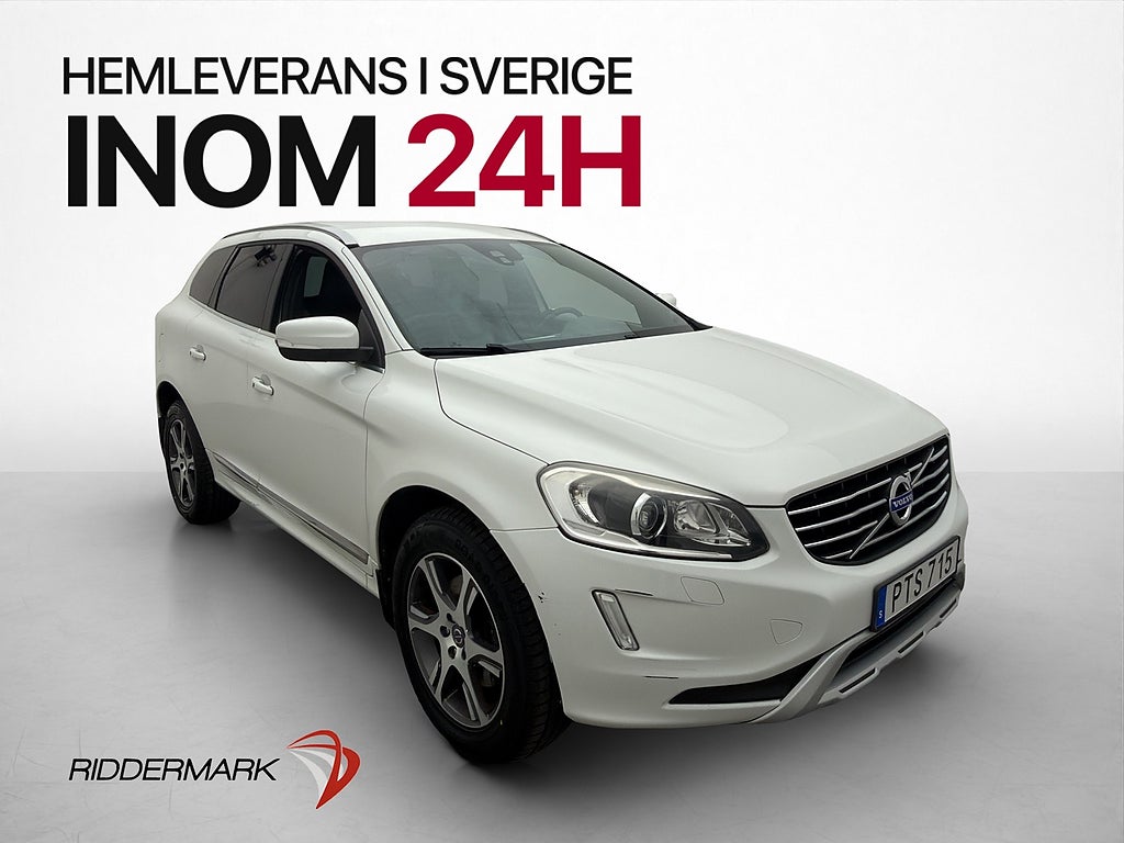Volvo XC60 D4 AWD  Summum VOC D-Värmare B-Kamera Skinn Drag