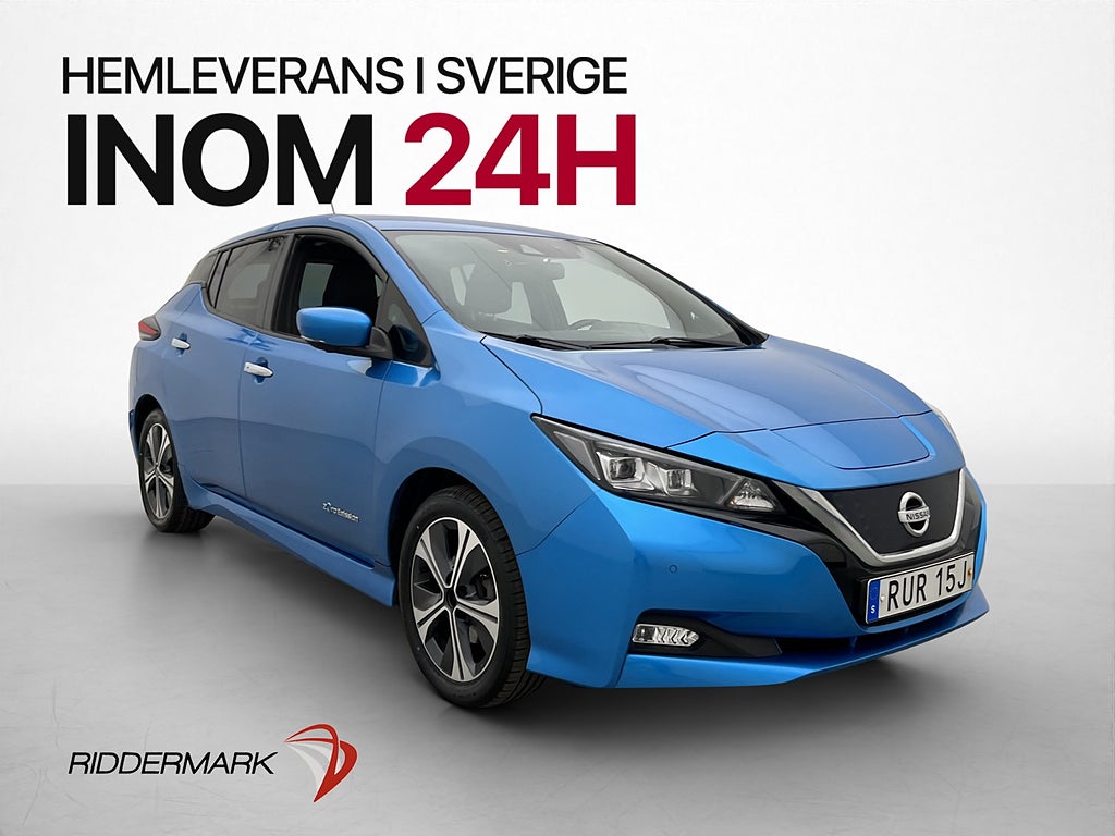 Nissan Leaf 150hk 360° BOSE Navigation Bluetooth Sätesvärme