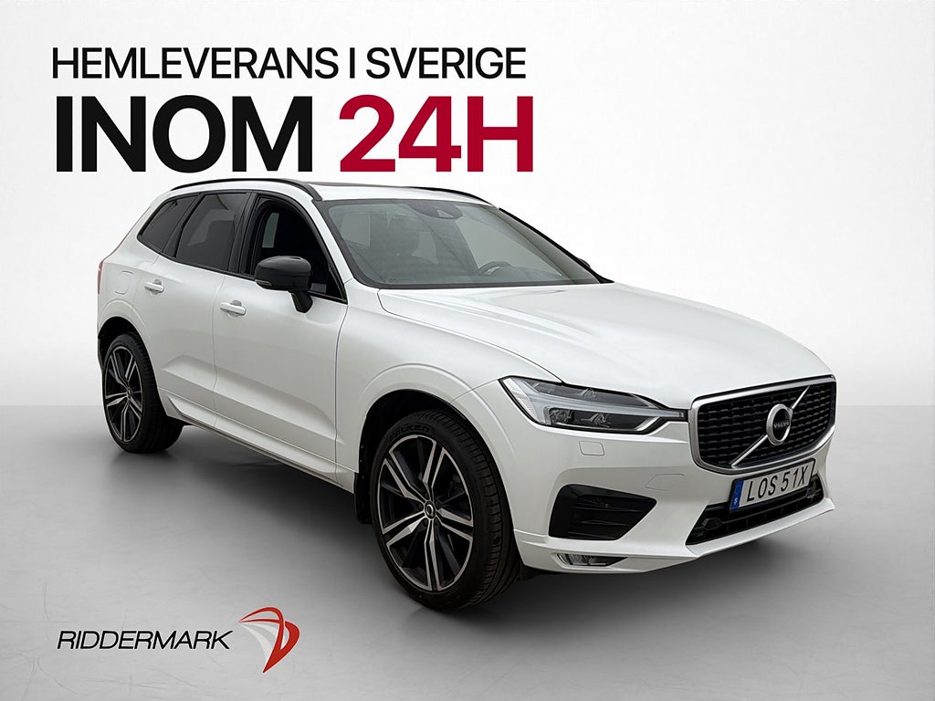 Volvo XC60 B5 AWD R Design Värmare Pano Drag Kamera Skinn