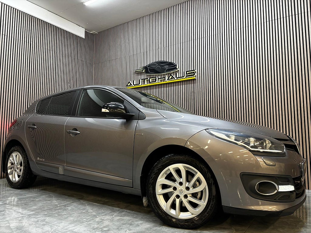 Renault Mégane 1.5 dCi 110hk LIMITED Navi Bluetooth Dragkrok 1,95%